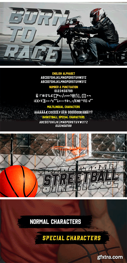 Basketball Font Family