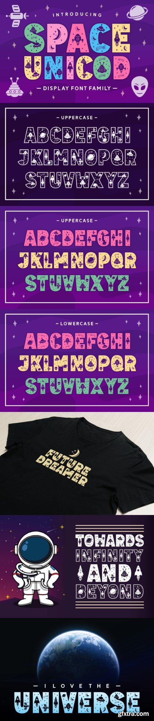 Space Unicod Font