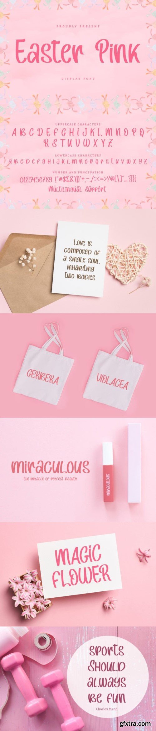 Easter Pink Font