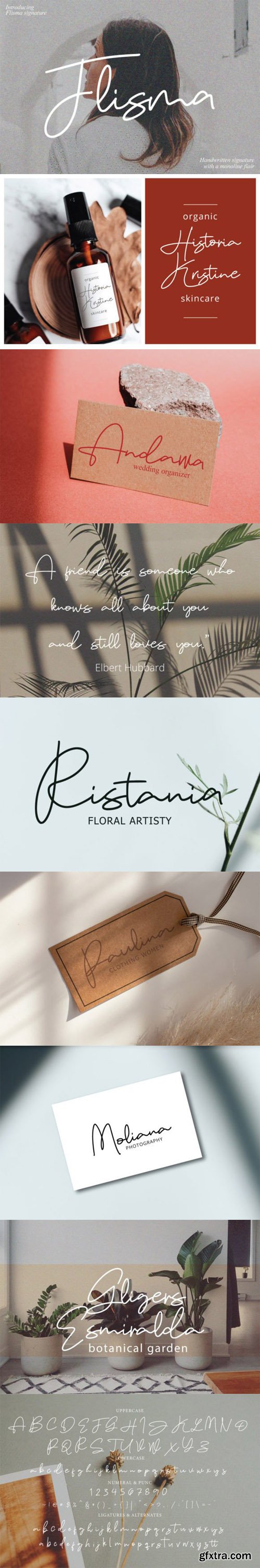 Flisma Signature Font