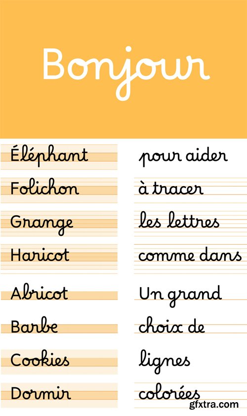 Borel - French Cursive Font