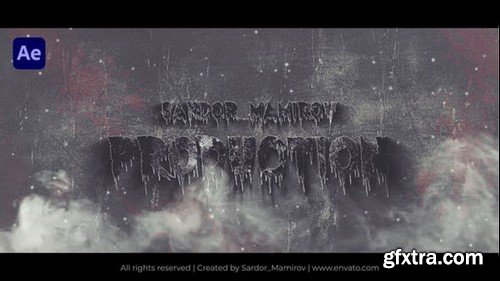 Videohive Horror Cinematic Trailer Titles 44571915