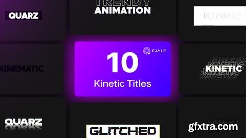 Videohive Kinetic Titles Vol. 02 44614510