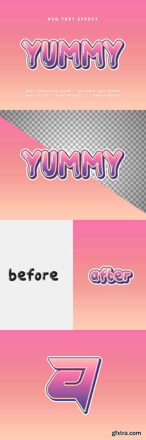 Yummy Text Effect