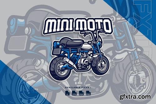 Mini Bike Motorcycle Automotive Logo vol 2 design