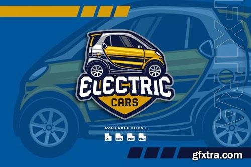 Electric Car Automotive Transportation logo design