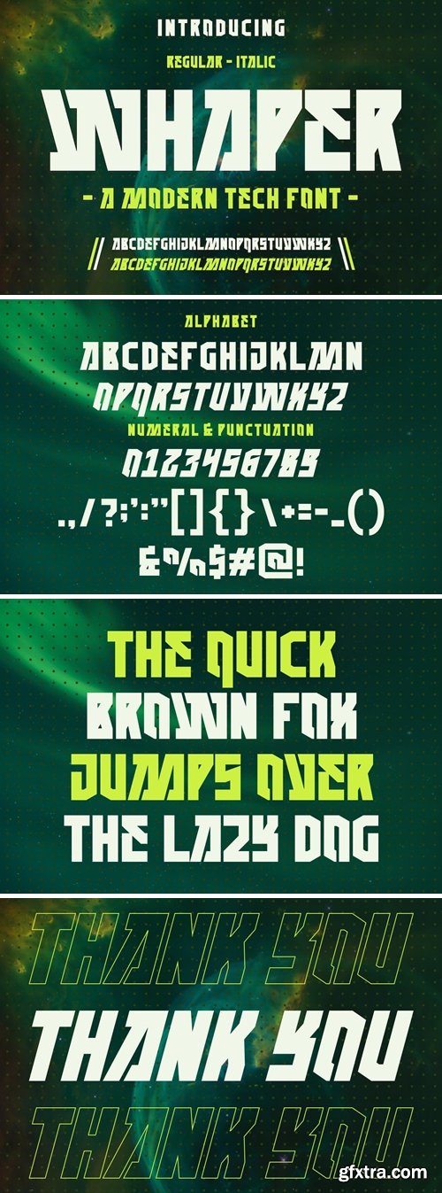 WHAPER FONT