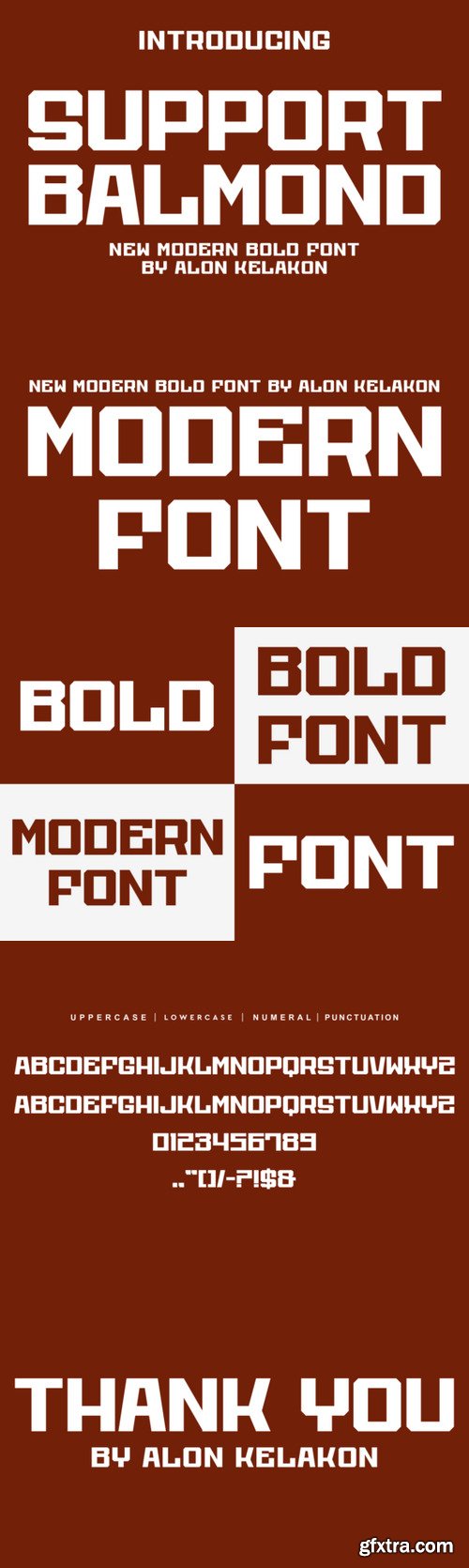 Support Balmond Font