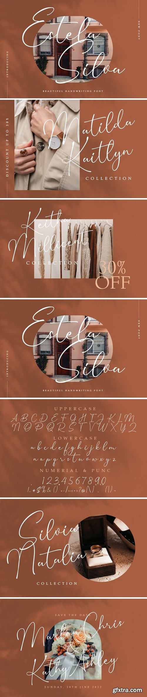 Estela Silva - Handwriting Font