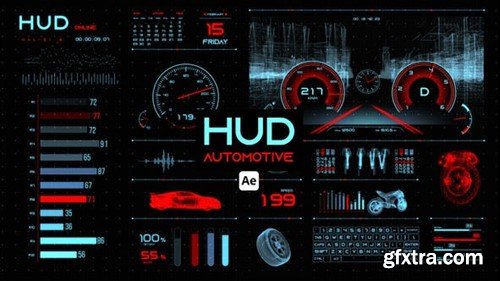 Videohive HUD Automotive for After Effects 44657327