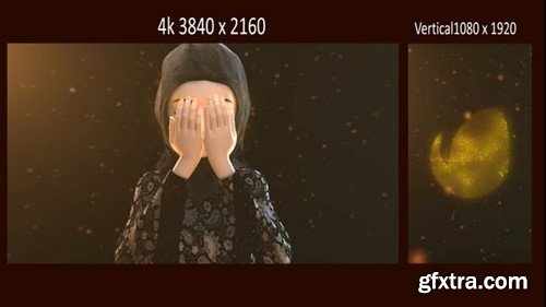 Videohive Ramadan Greeting Lady 44501651