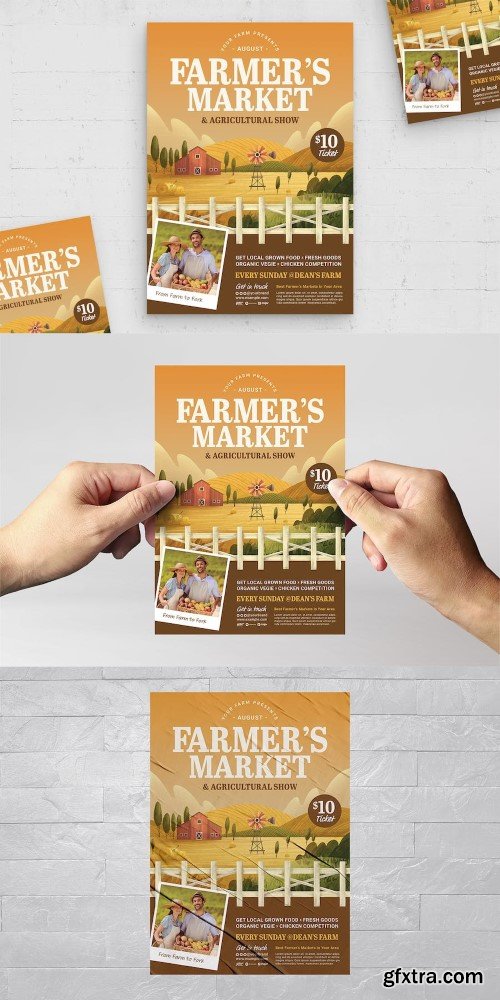 Farmers Market Flyer Template