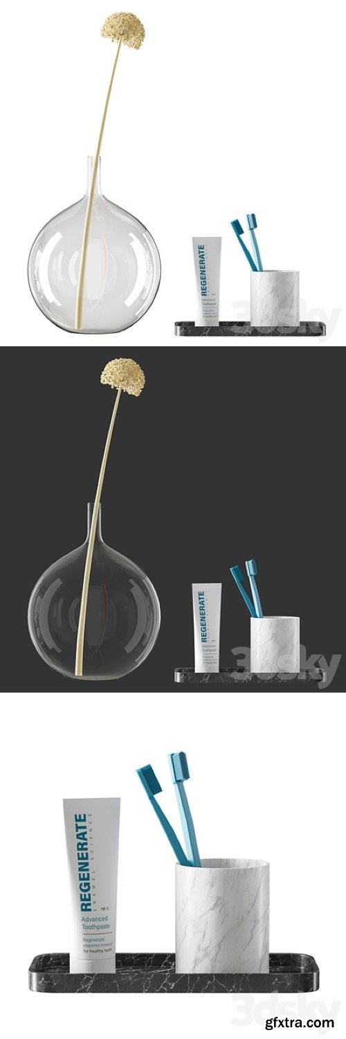 Pro 3DSky - Bathroom Decorative Set