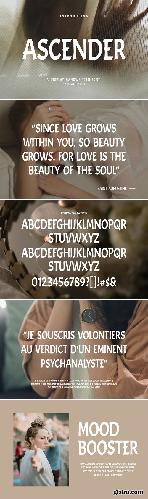 Ascender Elegant Handwritten Font Typeface