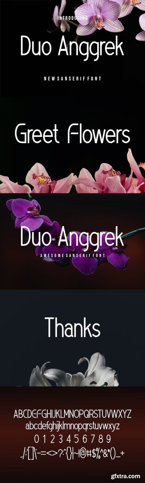 Duo Anggrek Fonts