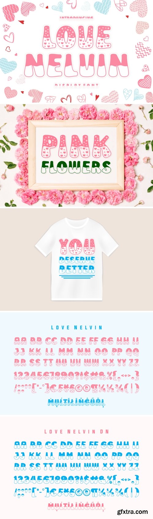 Love Nelvin Font