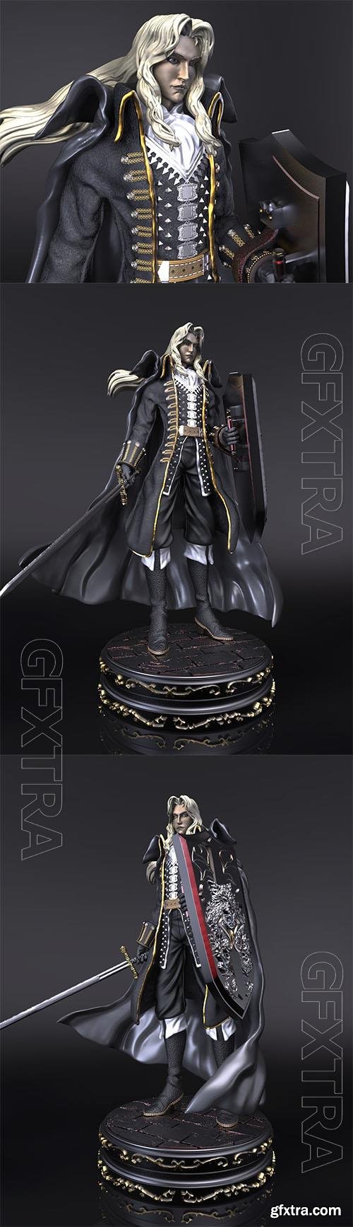 Alucard CastlevaniaL 3d print