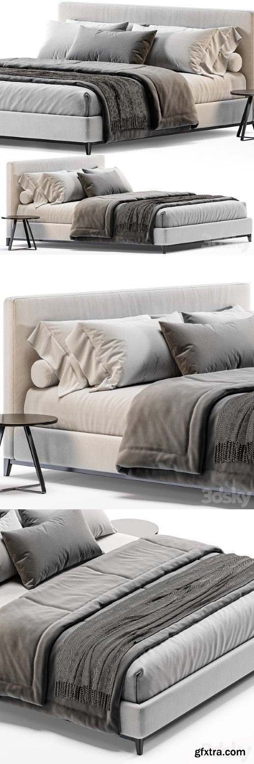 Minotti Andersen Bed