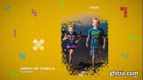 Videohive Games Of Pixels Slideshow 23034004