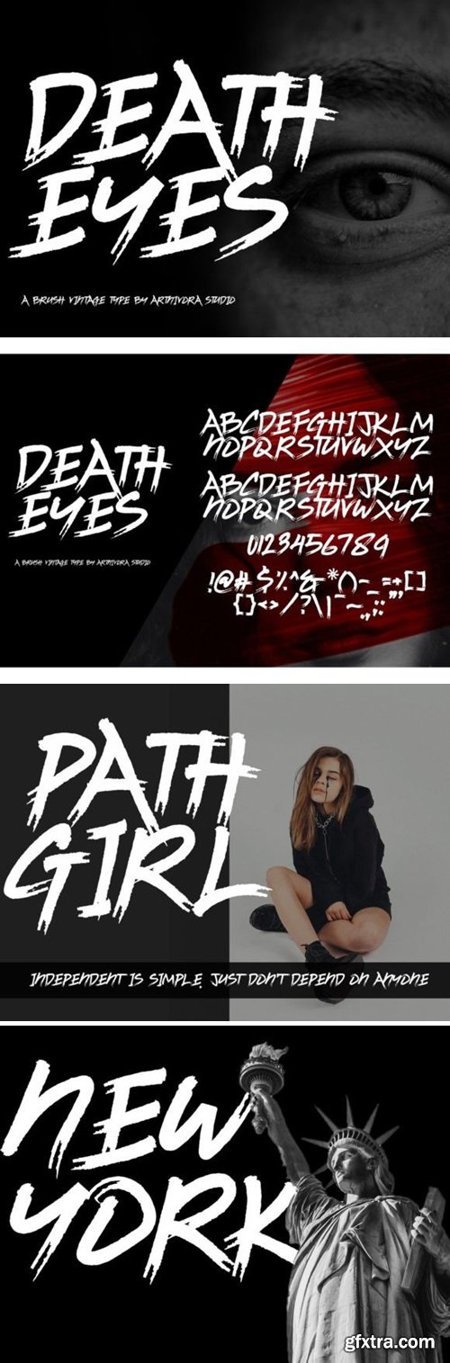 Death Eyes Font