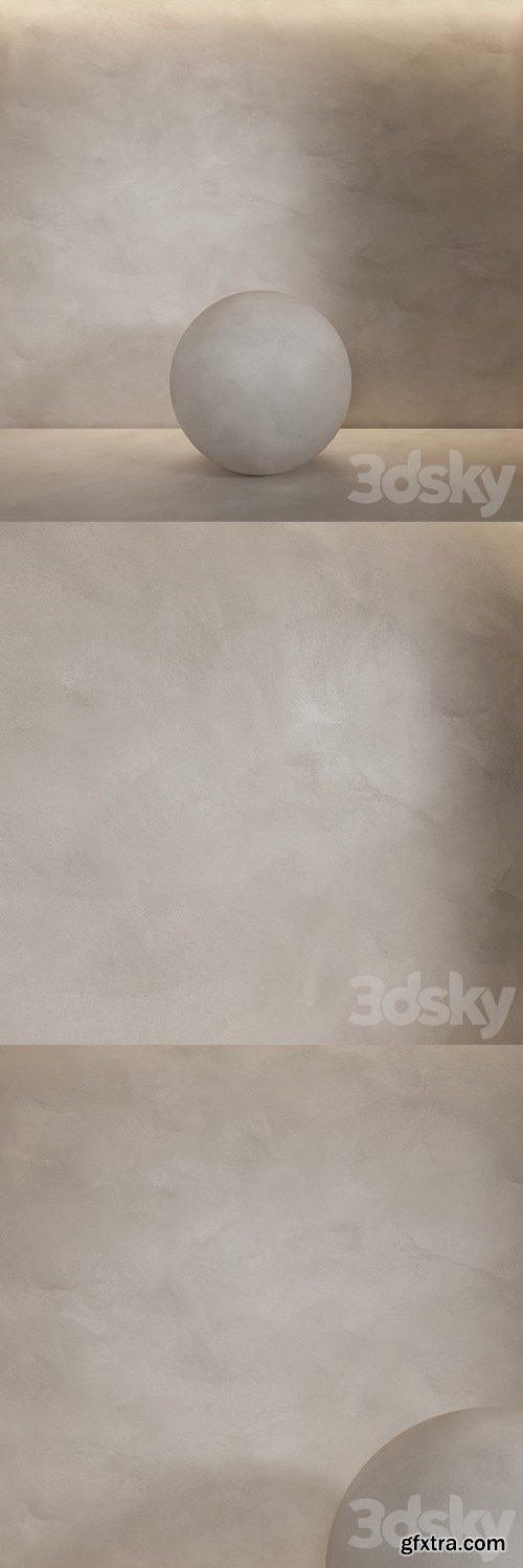 Decorative plaster. Seamless decorative plaster material 15