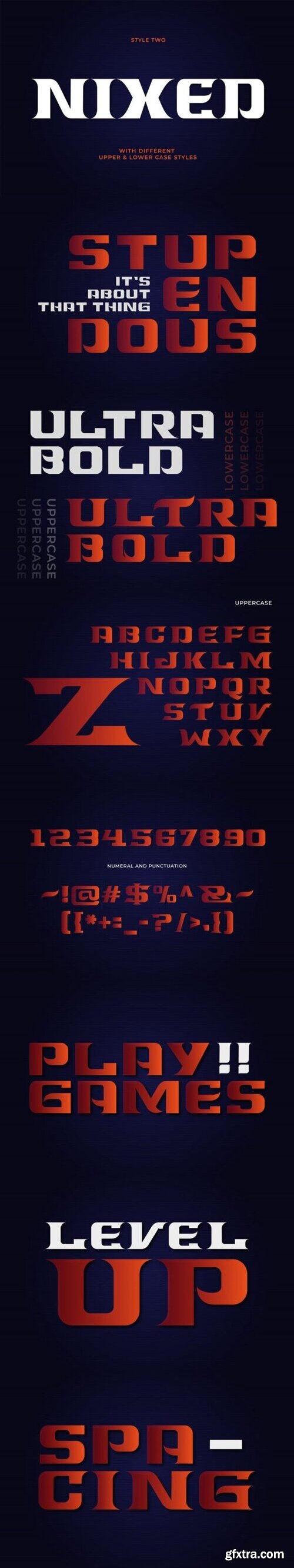 Nixed Font