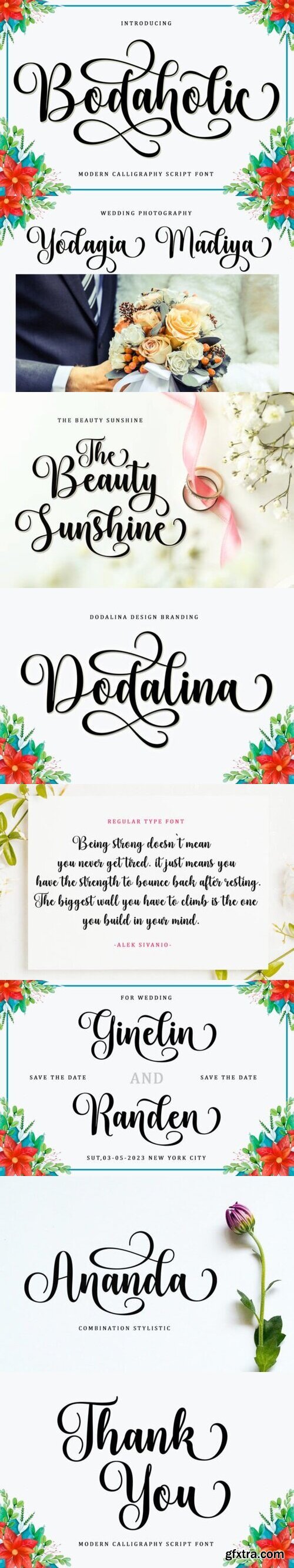 Bodaholic Font