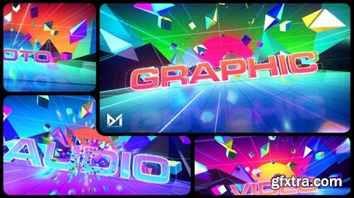 Videohive Retro Synthwave Opener 44644338