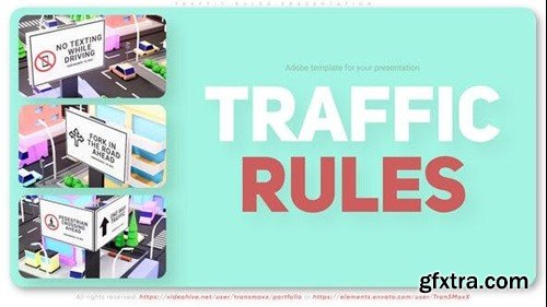 Videohive Traffic Rules Presentation 44627188