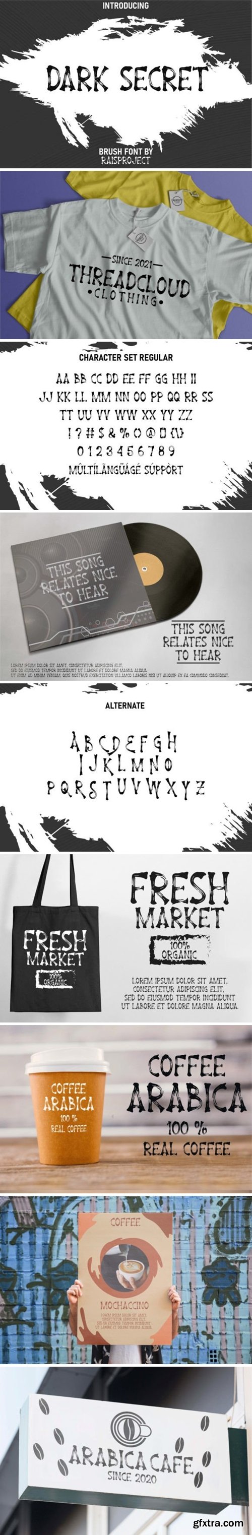 Dark Secret Font