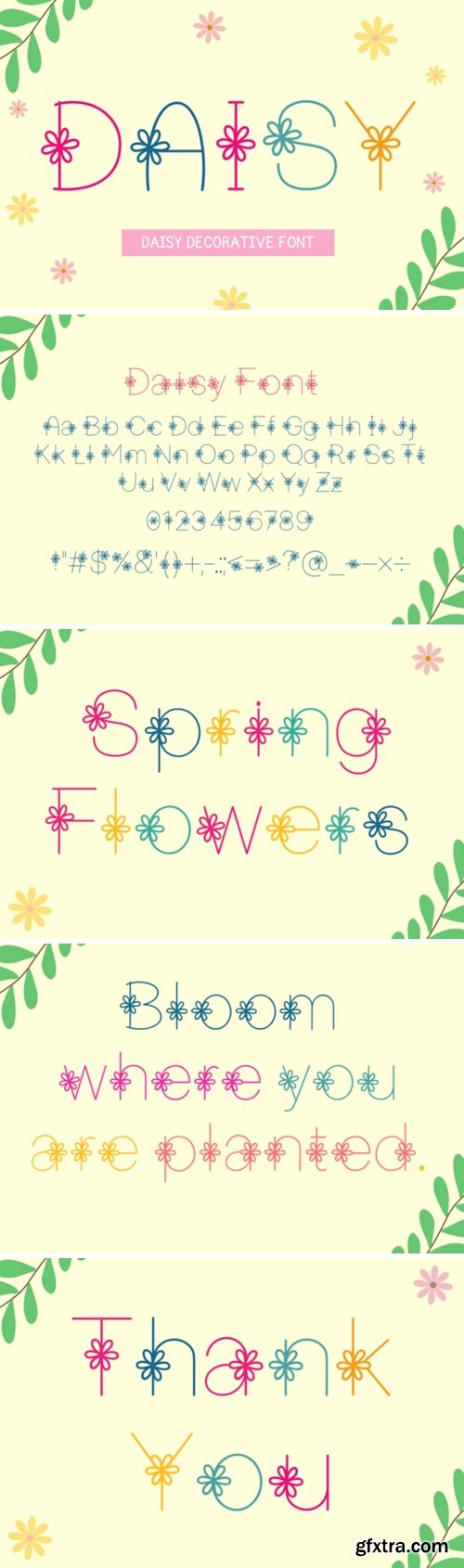 Daisy Font