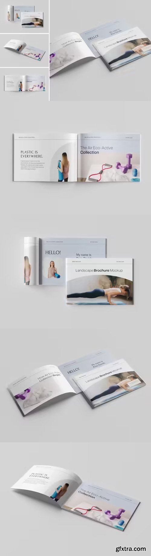 Landscape Brochure Mockup