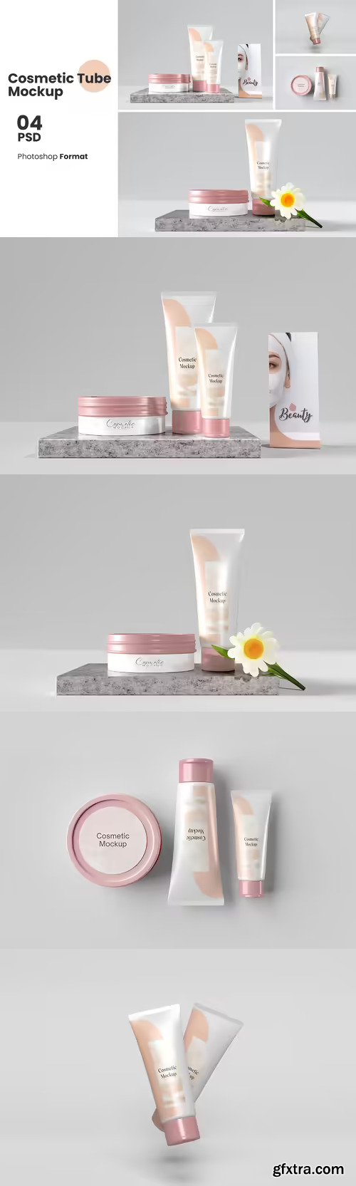 Cosmetic Tube Mockup