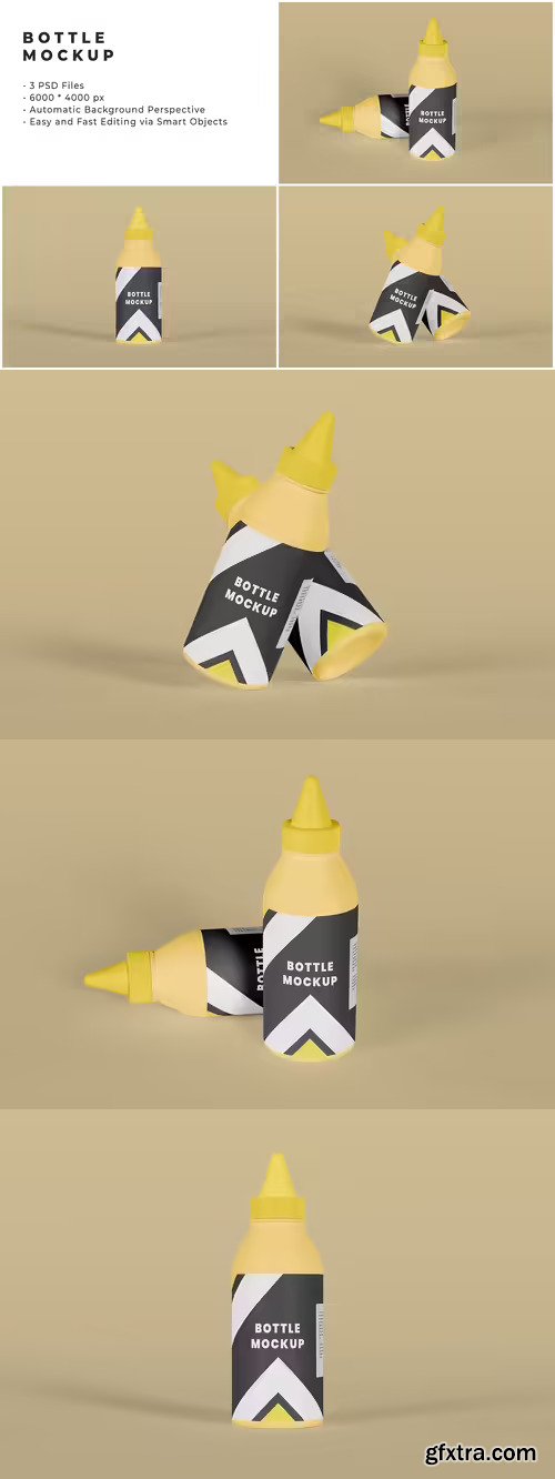 Bottle Mockup Template