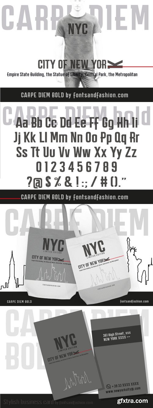 Carpe Diem Bold Font