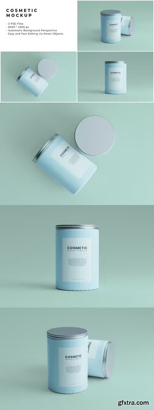 Cosmetic Mockups Template