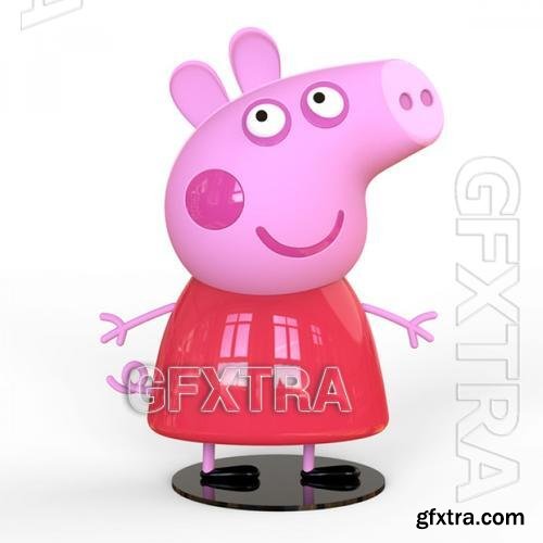 Peppa Pig &ndash; 3D Print Model