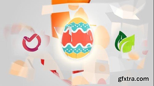 Videohive Easter Folding Logo 44690089