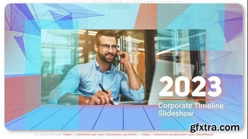 Videohive Plexus Corporate Timeline Project 44640304