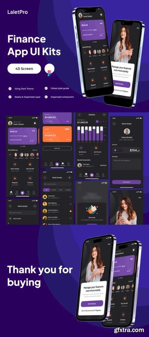 LaletPro - Finance App UI Kits