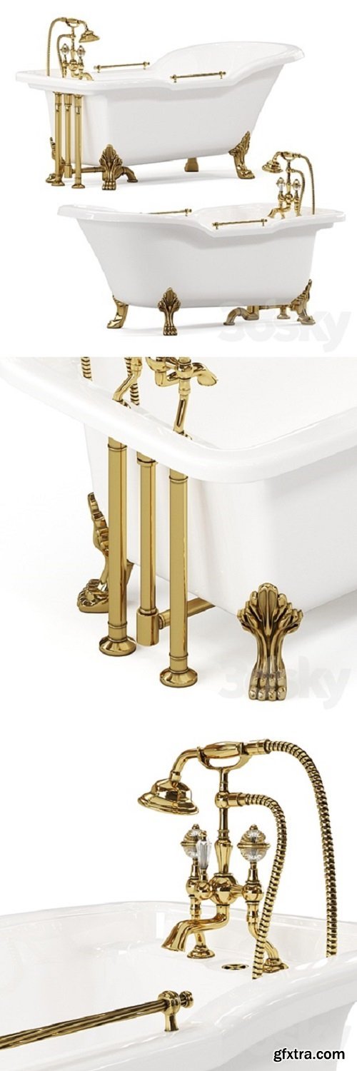 Migliore Imperio Bathtub on paws