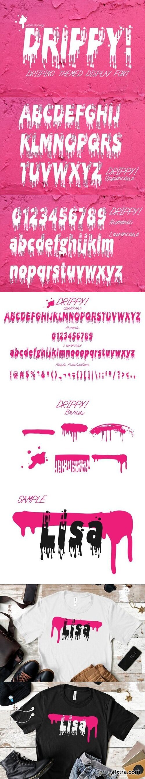 Drippy! Font