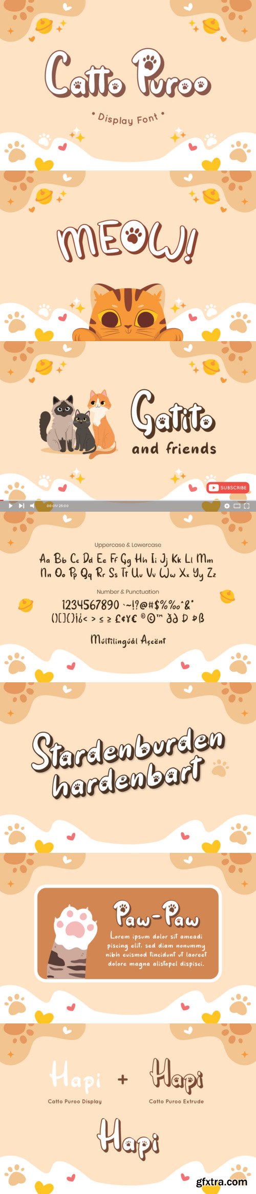 Catto Puroo Font