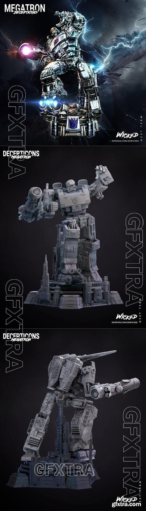 WICKED - Megatron Statue &ndash; 3D Print Model