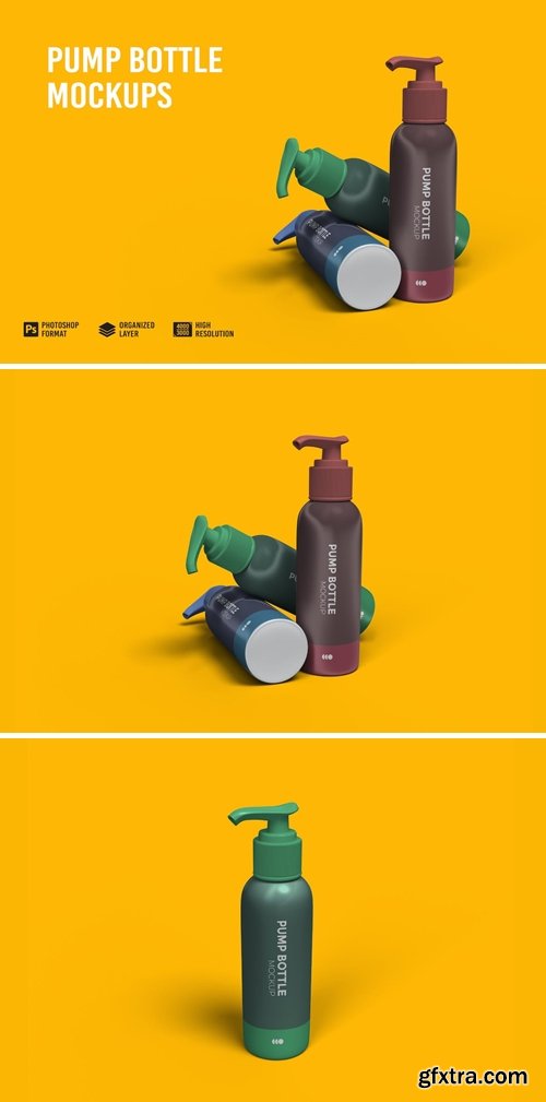 Bottle Pump Mockup 4XW32Z8