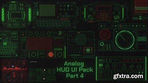 Videohive Analog HUD UI Pack 4 44659944