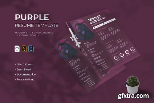 Purple - Resume