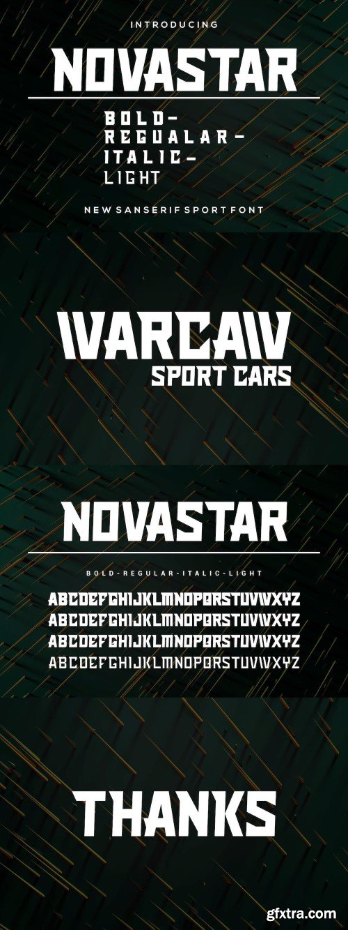 Novastar Font Family