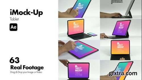 Videohive iMock-Up Tablet for After Effects 44762408