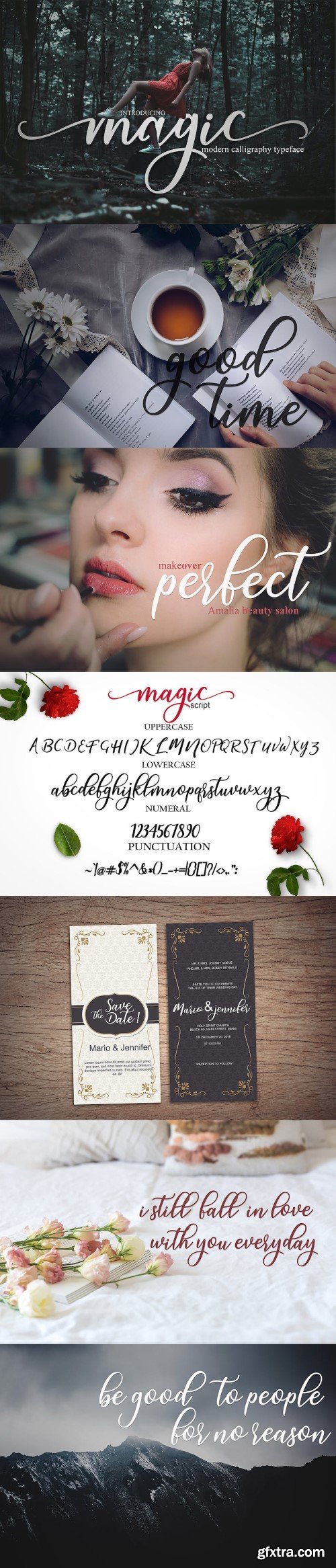 magic script font